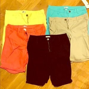 Women’s Shorts All Five Pair